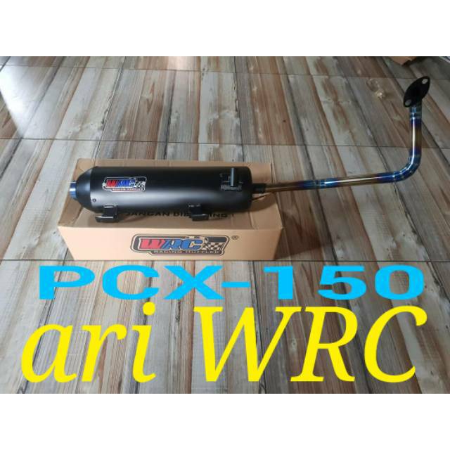 Knalpot PCX 150 two tone WRC