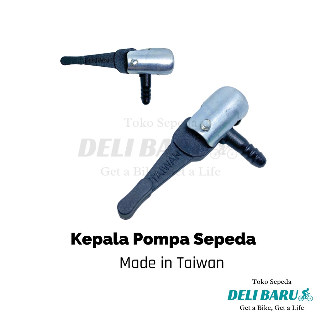 Kepala pompa sepeda dan motor made in taiwan