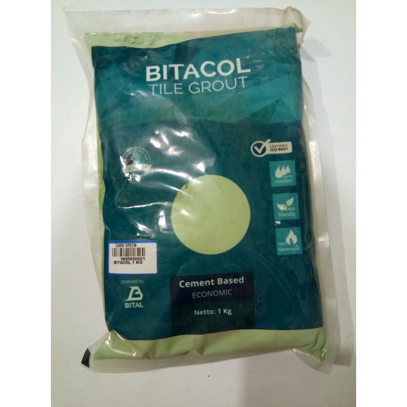 Oker / Nat Keramik / Tile Grout BITACOL Hijau
