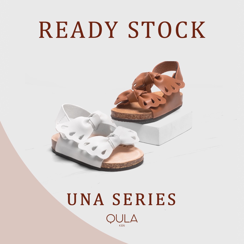 ReadyStock - Una Sandals  Sandal Anak Perempuan Toddler Vintage Usia 1,2,3 Tahun