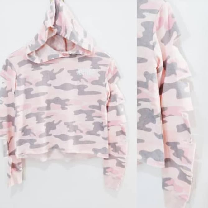 pink army hoodie