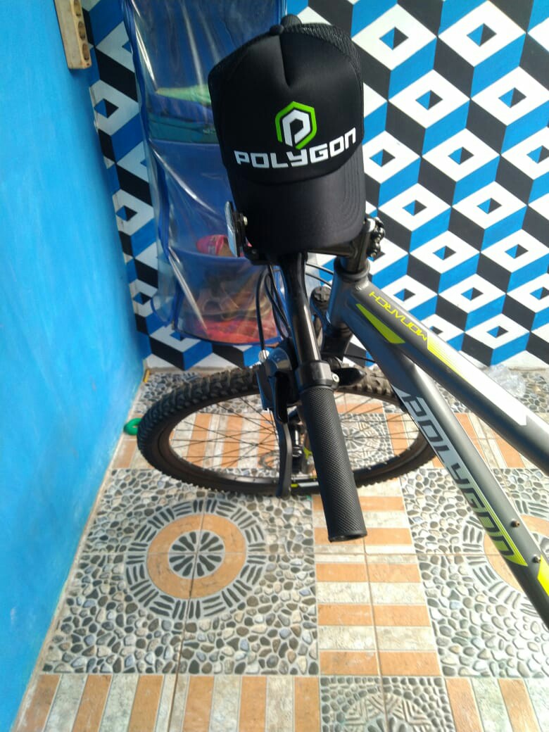 Topi Sepeda Poligon-topi Trucker Jaring Sepeda Gowes-obral Topi Olahraga Badminton Murah