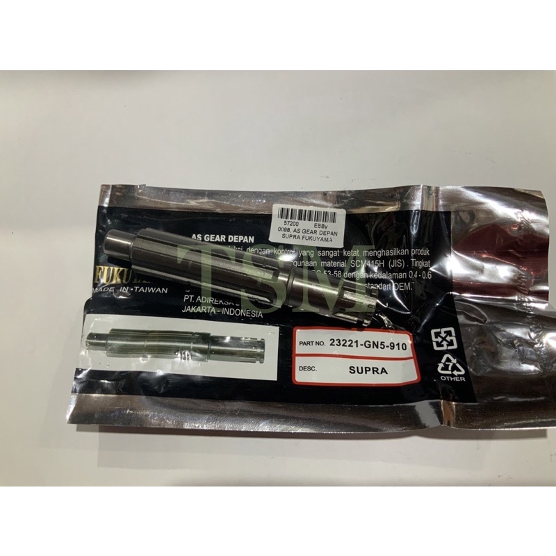 AS GEAR GIR GIGI DEPAN SUPRA GRAND FUKUYAMA