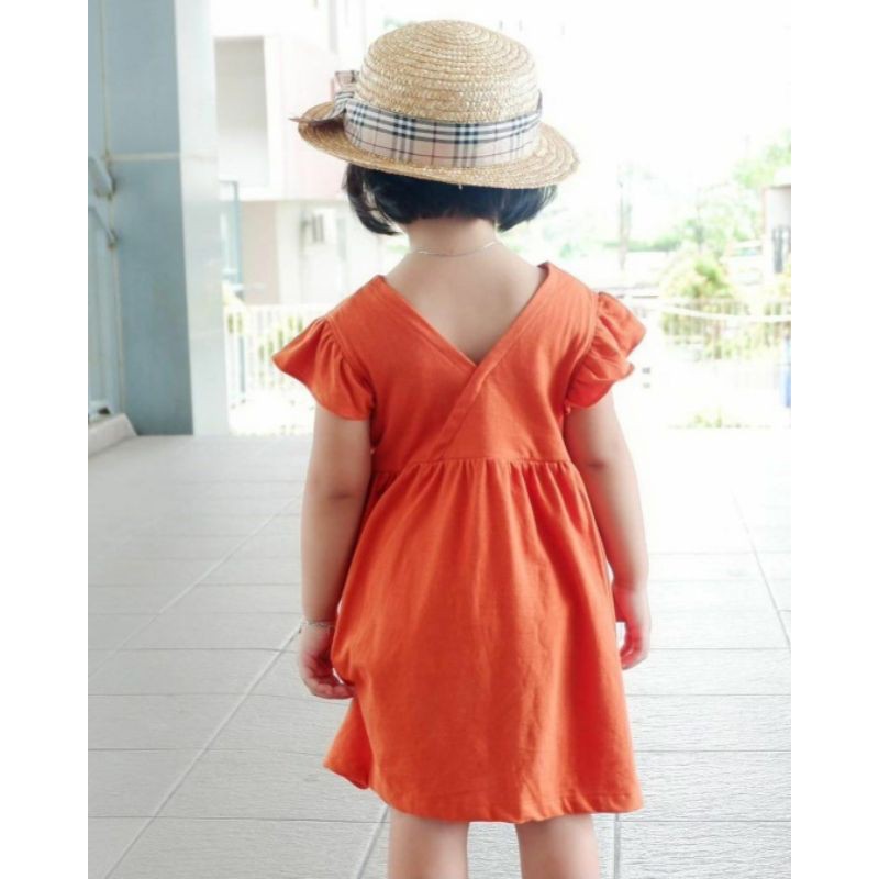 Dress Pelangi Smilee Dress Kaos Anak