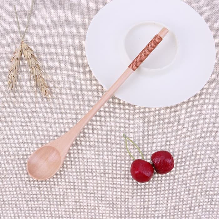 Healthy Wooden Tea Spoon - Sendok Teh Kayu