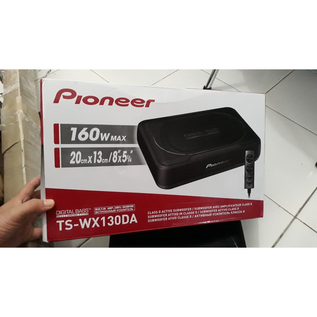 Subwoofer Aktif Mobil Pioneer TS-WX130DA Universal