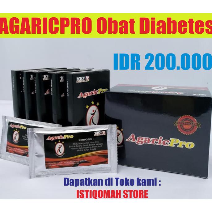 PROMO AgaricPro - Obat Herbal Diabetes Ampuh - Agaric Pro Asli