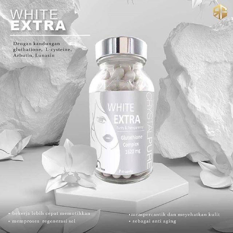 white extra crystal pure
