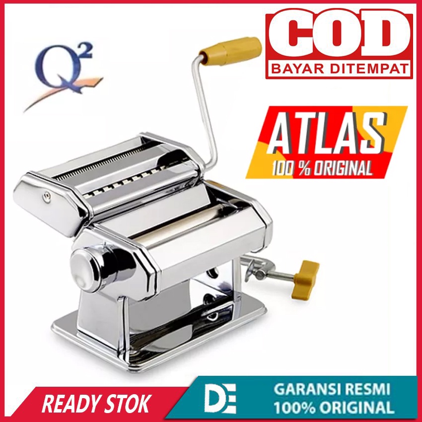 ATLAS Gilinag Molen Mie Pasta Atlas Q2 Bahan Stainles Anti karat