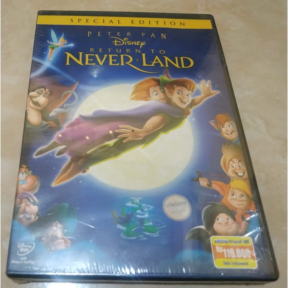 DVD Peterpan Return To Neverland Special Edition (ORIGINAL)
