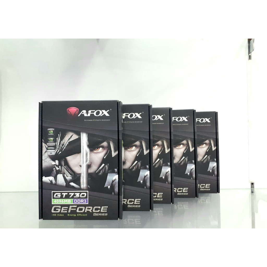 VGA AFOX NVIDIA GEFORCE GT 730 4GB GDDR3 128 BIT GT730 GARANSI RESMI