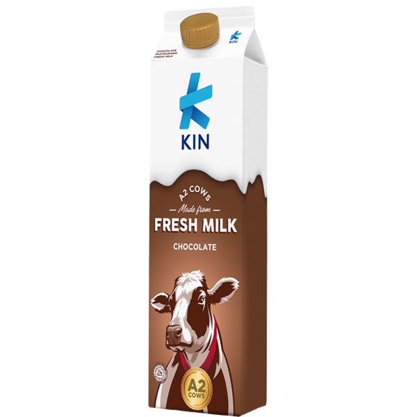 Promo Harga KIN Fresh Milk Chocolate 1000 ml - Shopee