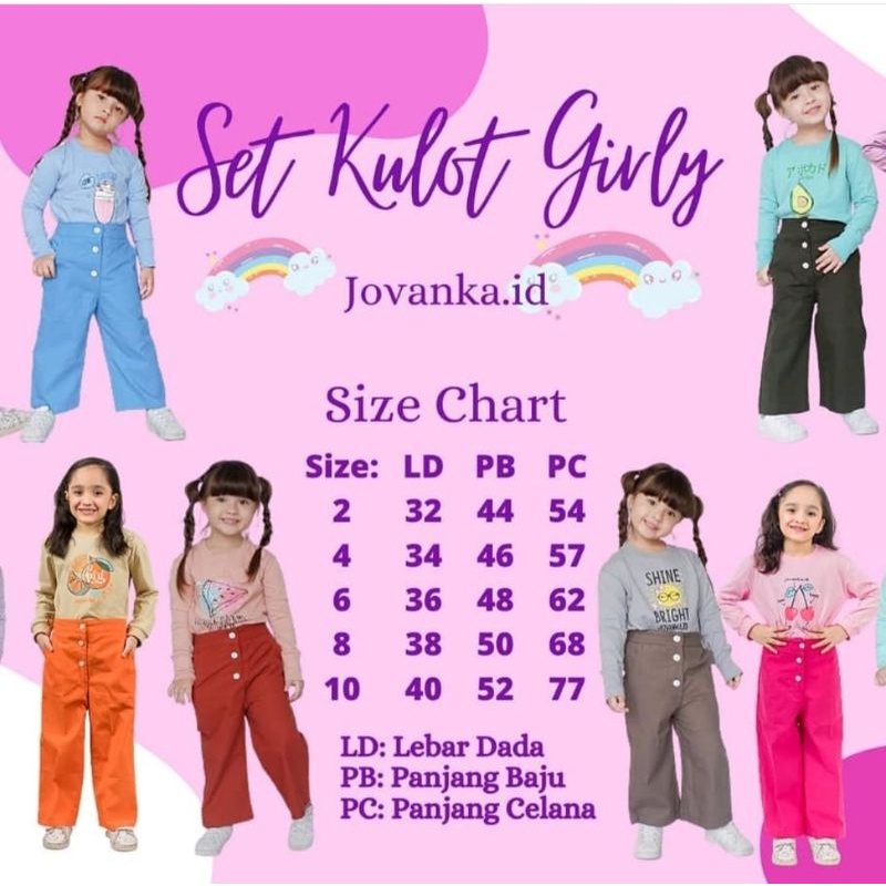Jovanka Set Kulot