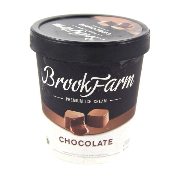 

Greentea / Strawberry / Chocolate 473ml Brookfarm Ice Cream Es Krim