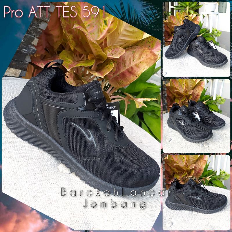 SEPATU SEKOLAH HITAM PRO ATT TES / ADD SIZE 39-42 100% ORIGINAL BY PRO ATT