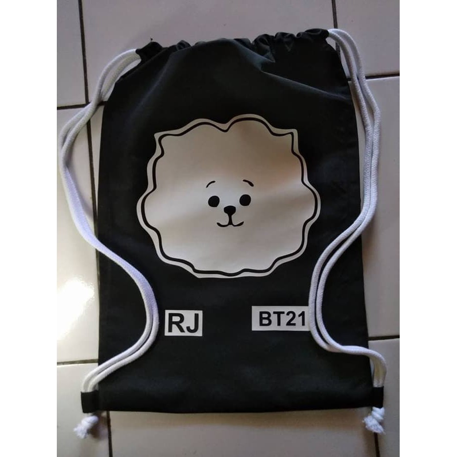 Tas Serut Rj BT21 KPOP Ransel