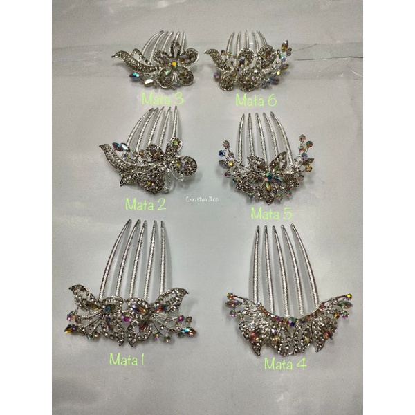 Sirkam rambut/sirkam mata/aksesoris sanggul