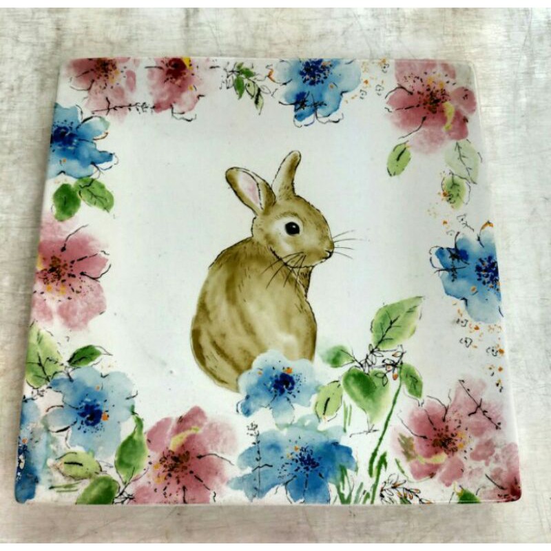 Piring Keramik Kotak Bastia