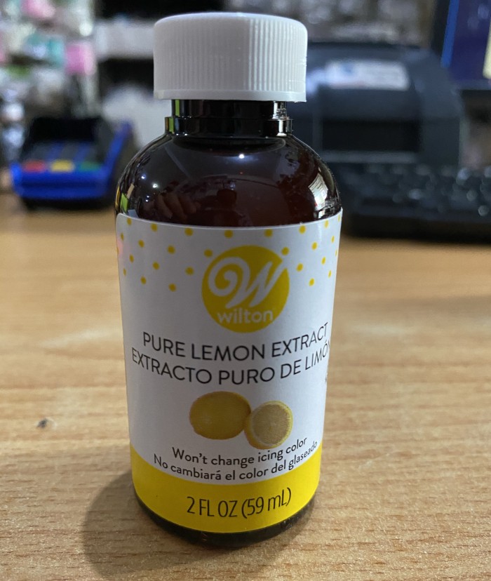 

Wilton pure lemon extracto 2oz 59ml