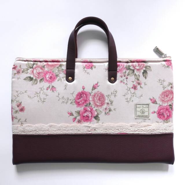 Tas notebook 10 inch/Tas Laptop Luri Bucia - RedWine