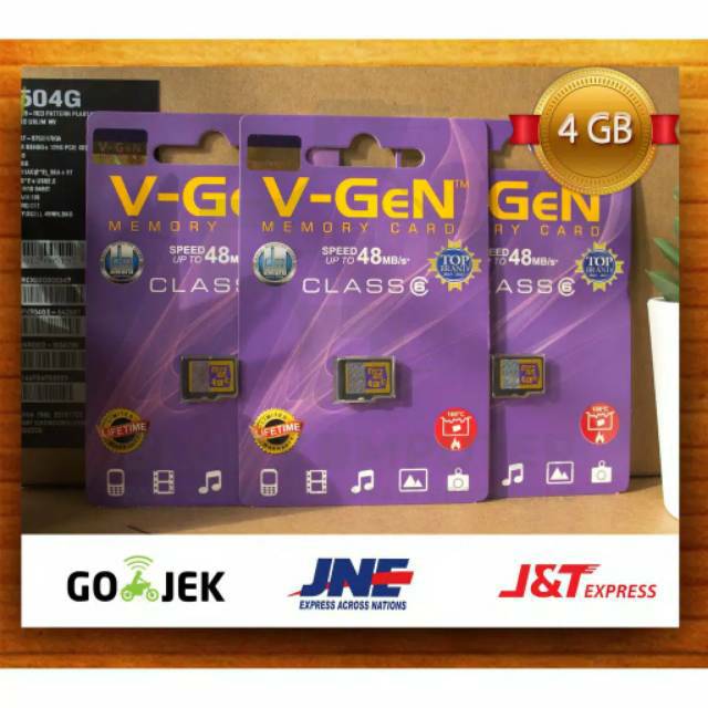 MEMORY VGEN 4GB/8GB/16GB/32GB GARANSI RESMI Clas 6