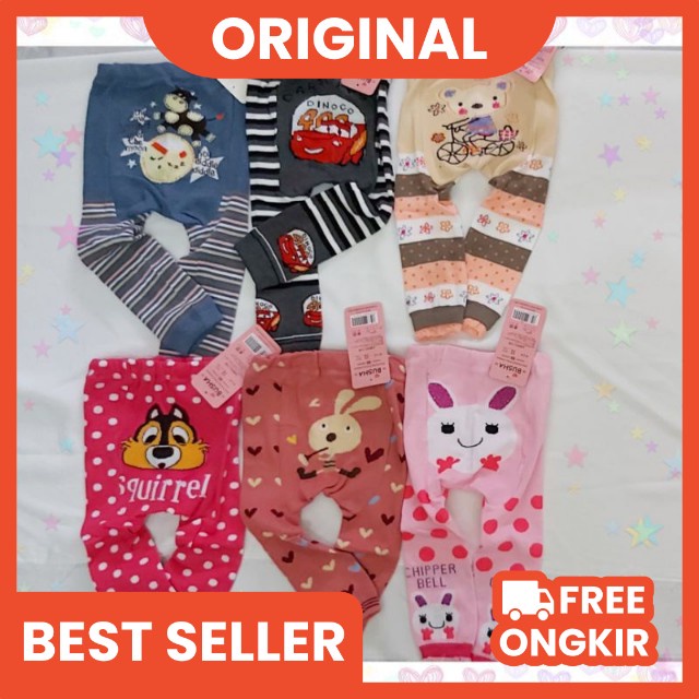 Legging Bayi busha Buka Kaki Motif Terbaru / Leging Bayi Import / Legging anak cewek 6-12 bulan / Leging anak bayi perempuan