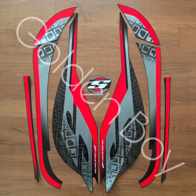 Striping Scoopy Sporty Standart 2019 Stiker Scoopy Sporty Standart 2019 Lis Polet Body set Scoopy Sp