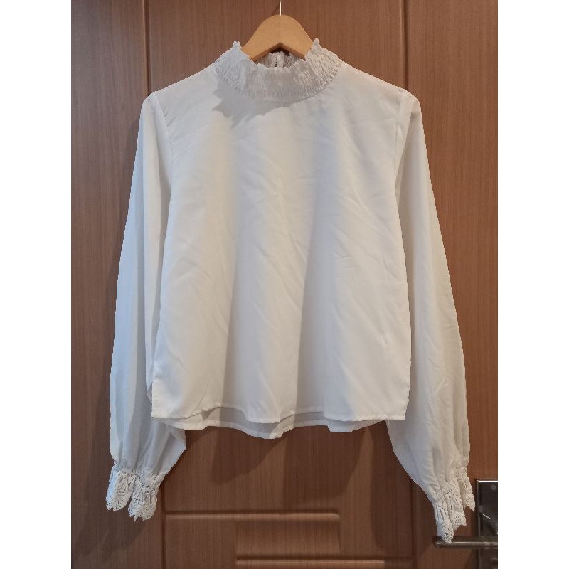 Smocked Blouse Atasan PL