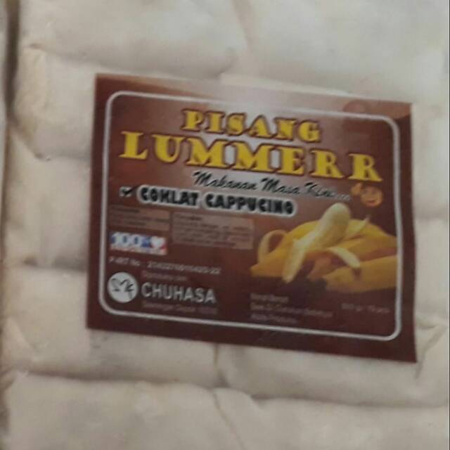 

Pisang lummer coklat cappuccino