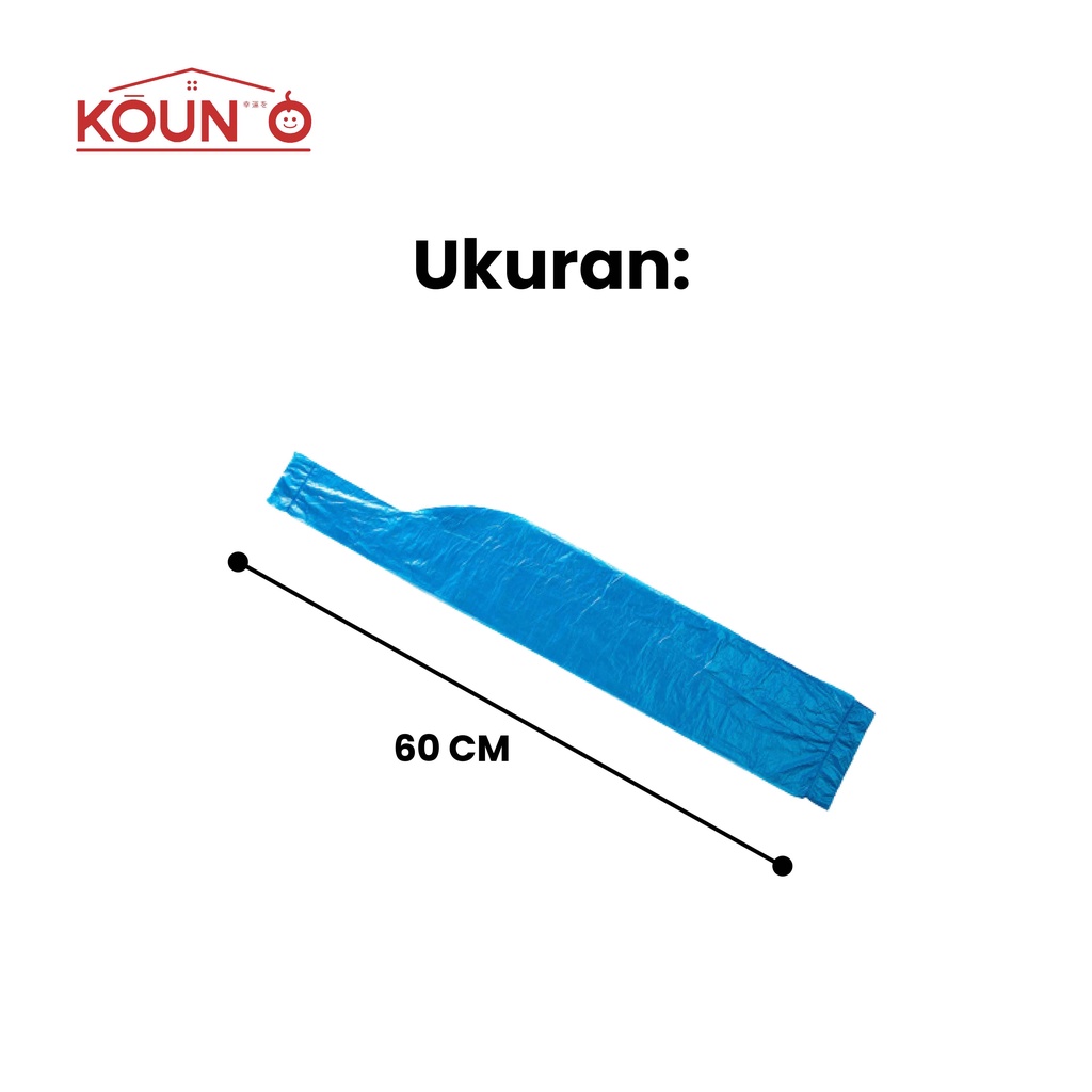 Kantong Plastik Sampah Roll Gulungan Perlengkapan Rumah Tangga Kresek Sampah Size 46x60 = Isi 20 Pcs