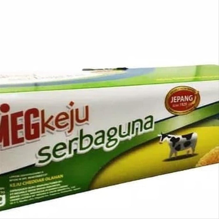 

Keju- Meg Keju Cheddar Hijau 2Kg - Cheddar Cheese -Keju.