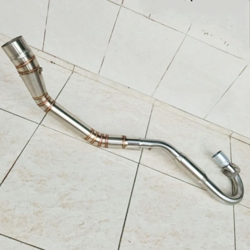 Leher Leheran Knalpot CRF 150L inlet 50mm