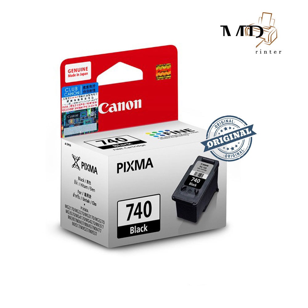 Canon Original Ink Cartridge PG 740 Black