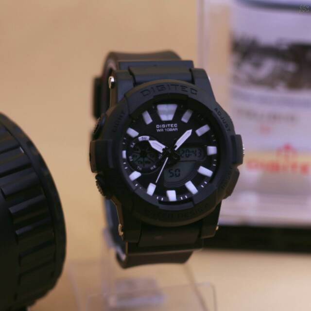 Jam tangan Original Digitec Ladies Wanita Dual Time