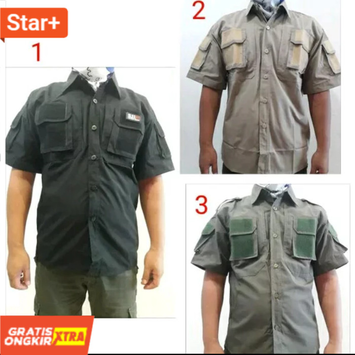 kemeja tactical 511 lengan pendek Laku Laku