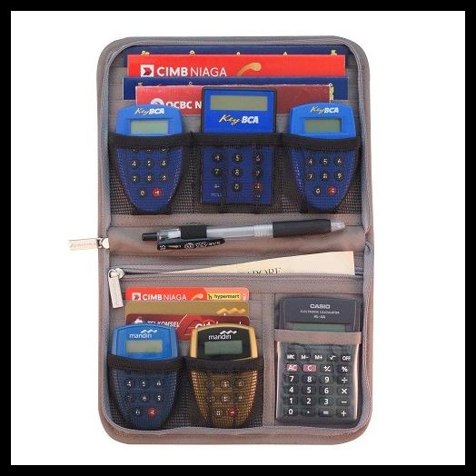 

BEST SELLER !!! BANKING KITS ORGANIZER (BKO) / BANK BOOK ORGANIZER - BLACK TERLARIS