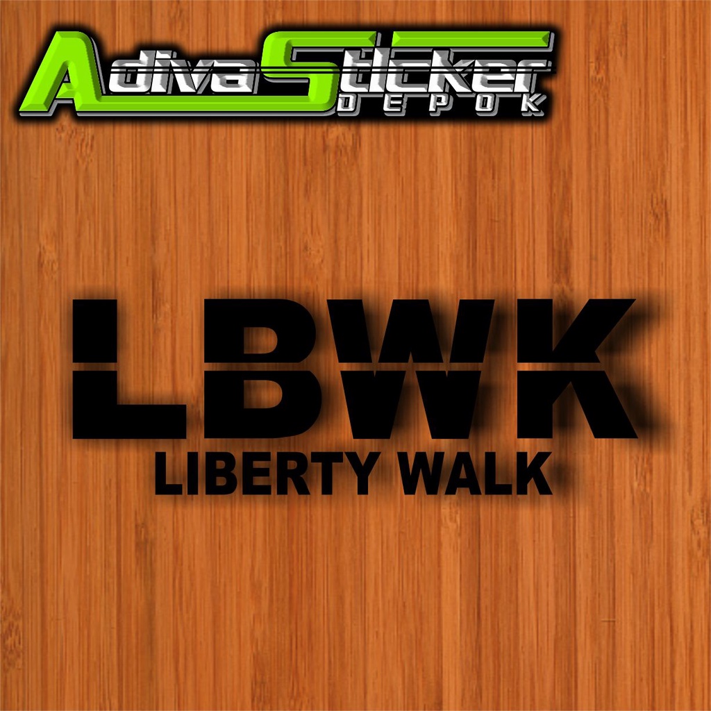 STIKER CUTTING LBWK 13cm