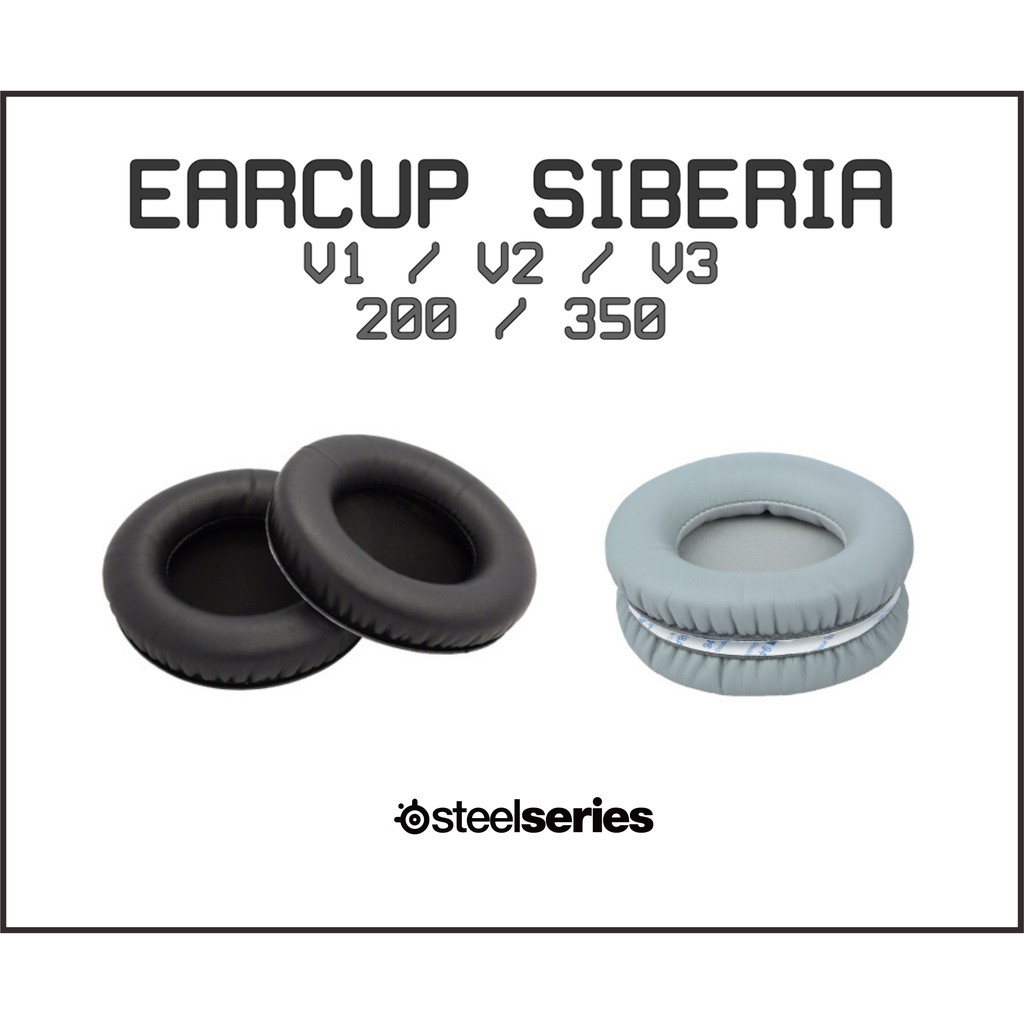 SteelSeries Siberia V1 / V2 / V3 / 200 / 350 - Earcup / Earpad / Busa