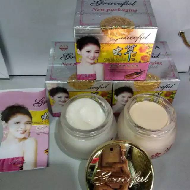 CREAM MALAM / SIANG GRACEFULL ORIGINAL YU CHUN MEI KEMASAN BARU