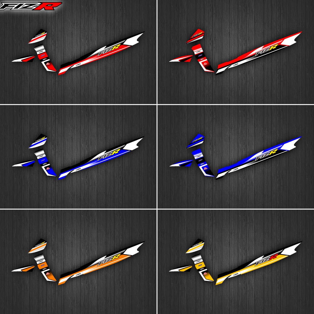 List Stiker Variasi Yamaha FIZR / Stiker Variasi Fizr / Striping Variasi FIZR