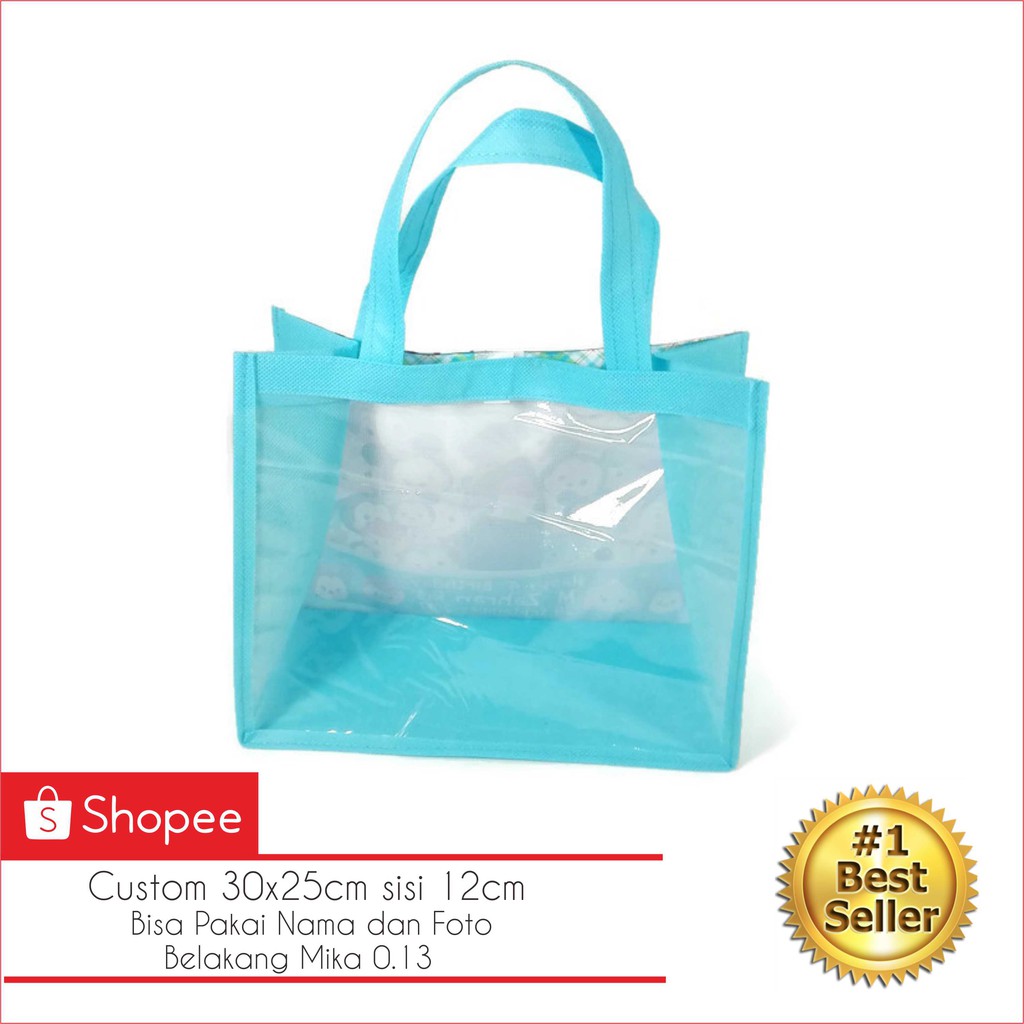 POUCH SNACK JUMBO CHIP BAG CUSTOM KANTUNG SNACK ULTAH FULL VELCRO PEREKAT