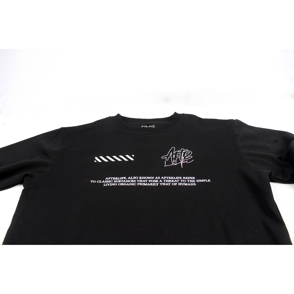 AFTERLIFE - Crewneck Same Story Black | 21032