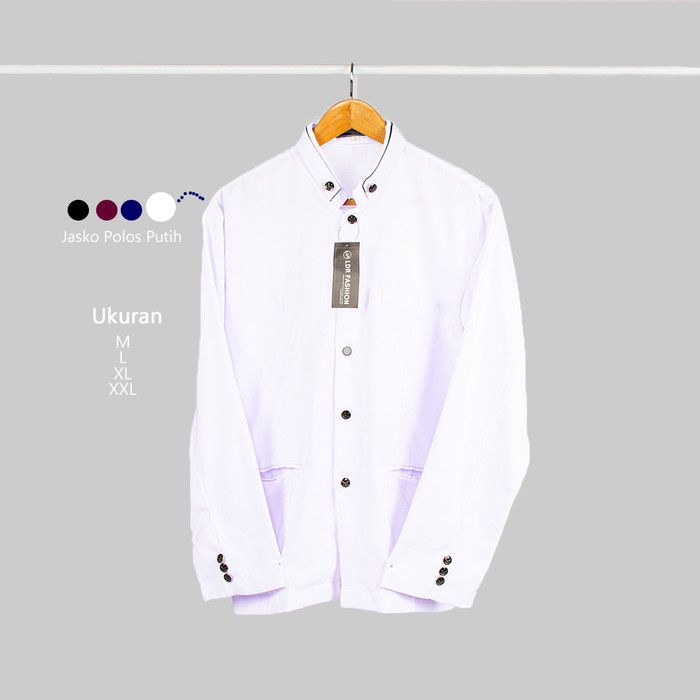 Baju Koko Pria - Jas Koko - Putih, M