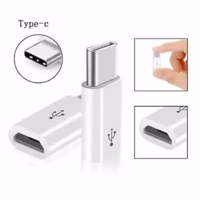 Micro Usb To Type C adapter / Converter Micro Usb ke Type C / Micro Usb ke Iphone