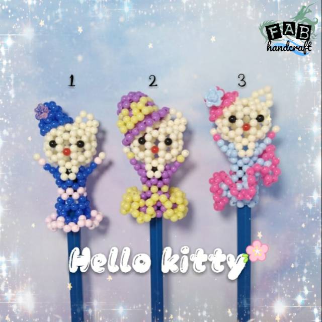 

Ganci & Tutup Pensil Hello Kitty / Souvenir