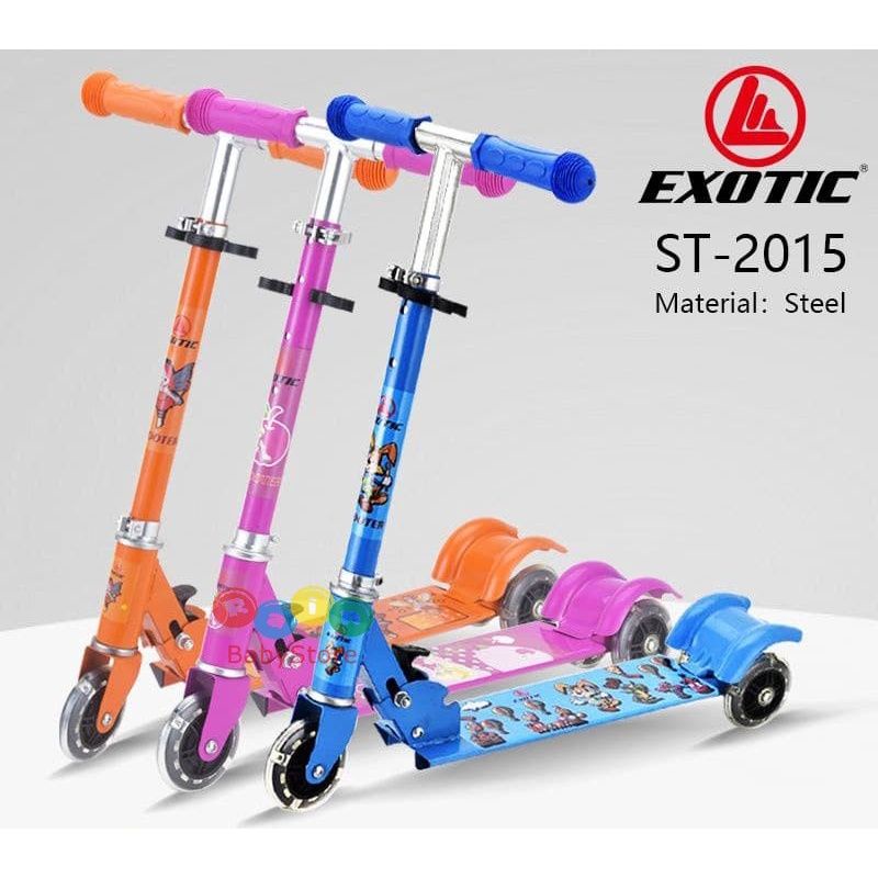 Skuter Anak - Exotic ST 2015 Roda 3