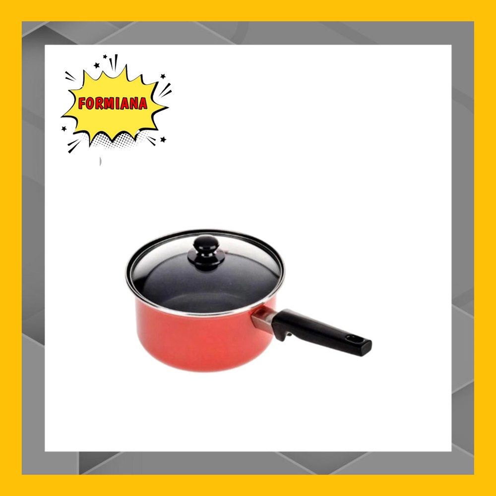 FM - Maspion Panci Susu anti Lengket Saucepan 18 cm - Merah / serbaguna