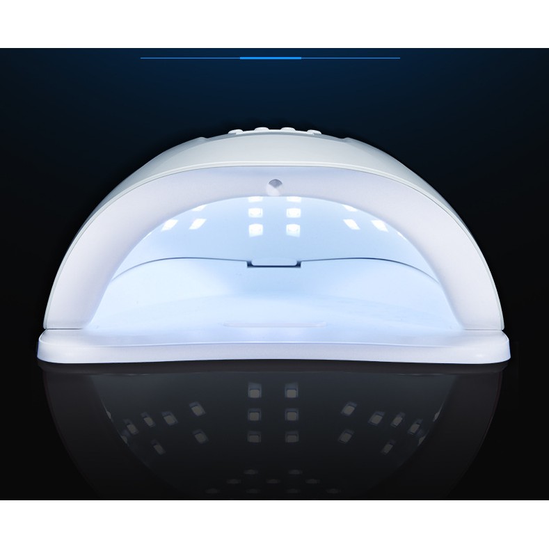 Bisa COD Alat Kecantikan Pengering Kutek Kuku UV LED Nail Dryer 120W - Dmoley SUN X5 Plus