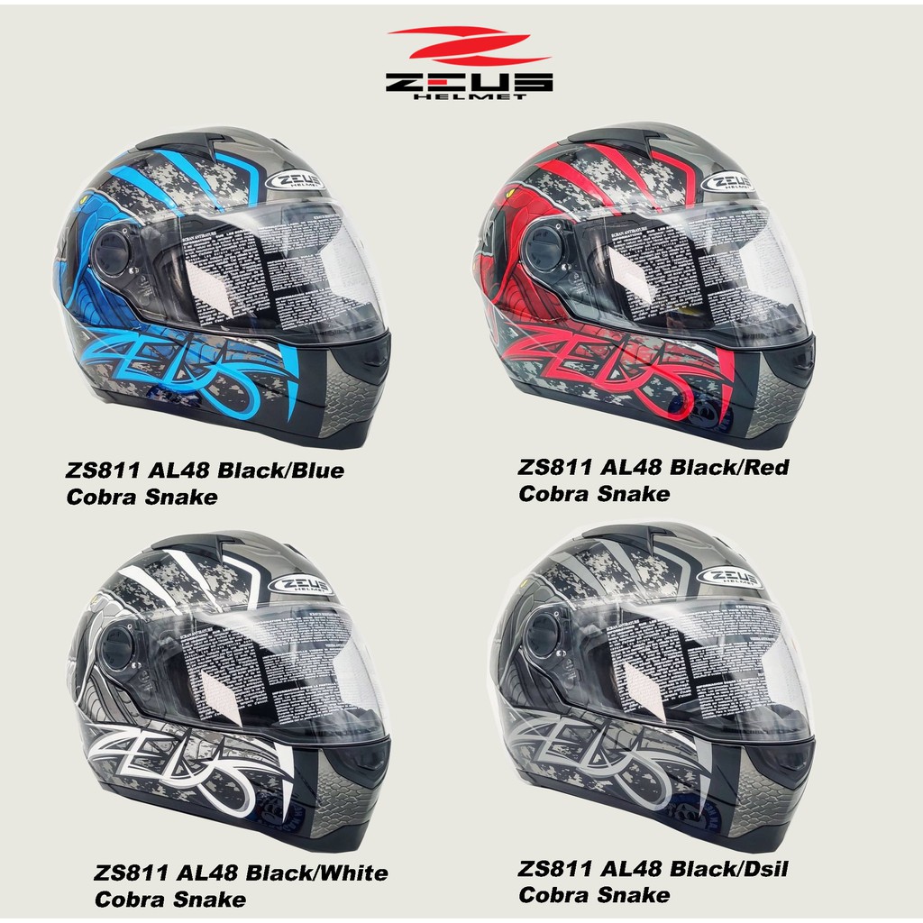 Zeus Z811 ZS811 AL48 Cobra Snake
