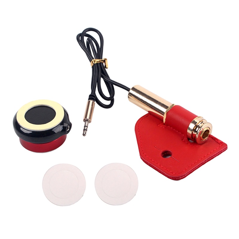 Mikrofon Kontak Piezo Pickup Untuk Gitar Biola Mandolin Banjo